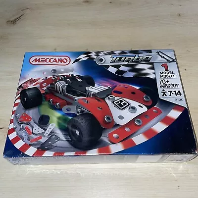 Buy Meccano Turbo 3353A Red Racing Car Set 100% Complete Brand New • 16.99£