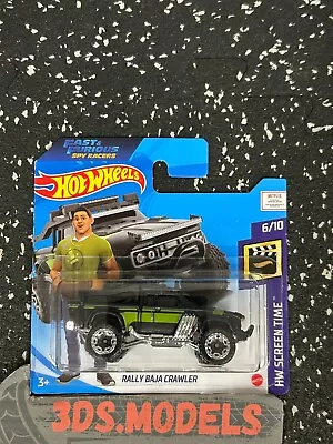 Buy SCREEN TIME RALLY BAJA CRAWLER BLACK GREEN Hot Wheels 1:64 **COMBINE POSTAGE** • 2.25£