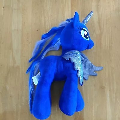 Buy My Little Pony Unicorn | Build A Bear Plush Soft Toy | Princess Luna | Dark Blue • 12.99£