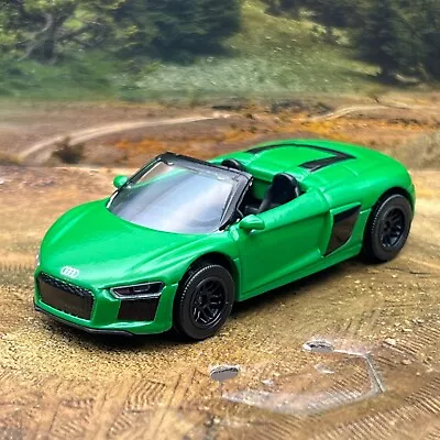 Buy Majorette Audi R8 Mk2 Spyder Green 2021 1:58 Used Loose Diecast Car • 4.50£