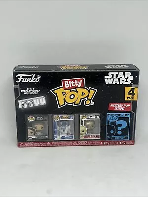 Buy Funko Bitty Pop  Star Wars Princess Leia 4 Pack Miniature Vinyl Figures • 11.99£