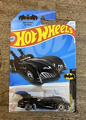 Buy New Hot Wheels ‘Batman & Robin’ Batmobile Diecast Model Car • 8£