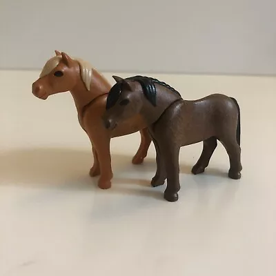 Buy Playmobil Horse Pony & Country: Pair Of Ponies - Happy • 4£
