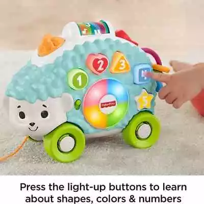 Buy New Fisher-Price Linkimals Happy Shapes Hedgehog Toy 9 Months + Brand New • 27.95£