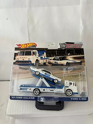 Buy Hot Wheels Car Culture Team Transport '65 Ford Galaxie & Ford C-800 #38 C21 • 17.18£