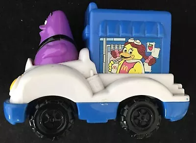Buy Fisher Price Grimace McDonald's Ice Cream Delivery Truck 2004 • 7.44£