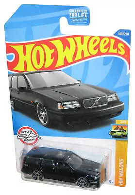 Buy Hot Wheels HW Wagons 2/5 (2021) Black Volvo 850 Estate Toy Car 140/250 • 10.67£