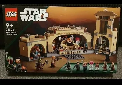 Buy LEGO Star Wars - Boba Fett's Throne Room (set 75326) New But Minifig's Removed • 40£