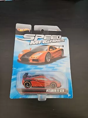 Buy Rare Hot Wheels 2011 Speed Machines McLaren F1 GTR Bad Card Combine Postage • 33£