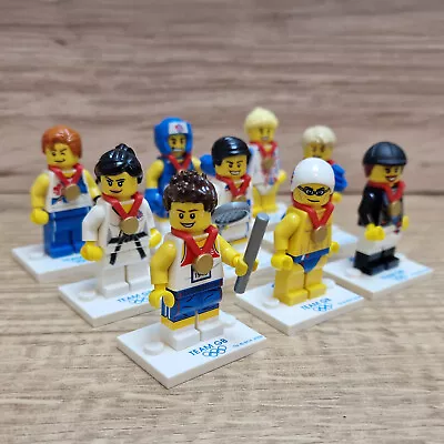 Buy LEGO Team GB 2012 Olympic Minifigures 8909 - Complete Set Of 9 Figures • 90£