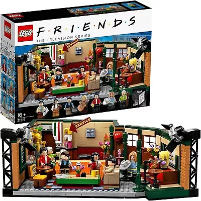 Buy LEGO Central Perk Friends TV House Retired Set Playset Boxed Set IDEAS 21319 NEW • 105£