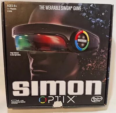 Buy Simon Optix By Hasbro The Electronic Wearable Headset Simon Game VGC • 8.99£