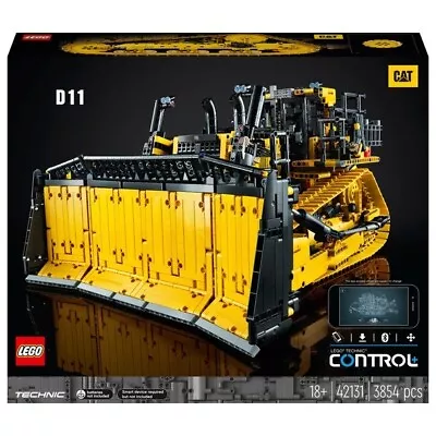 Buy LEGO TECHNIC: App-Controlled Cat D11 Bulldozer (42131) New • 455.50£