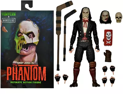 Buy NECA TMNT X Universal Monsters Casey Jones The Phantom Of The Opera Figure • 44.99£