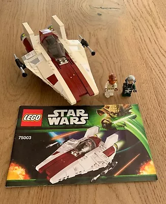 Buy LEGO Star Wars A-Wing 75003 With Instructions, Original Trilogy Set (Incomplete) • 30£