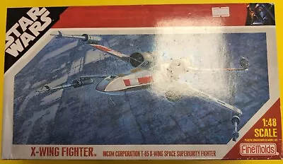 Buy FineMolds X-Wing Fighter 1/48 Scale Plastic Kit Star Wars Like Bandai SEALED • 90£