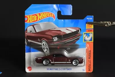 Buy Hot Wheels 2022  '65 Mustang 2+2 Fastback, Maroon, Short Card. • 5.50£