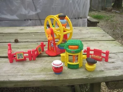 Buy 1993 Fisher-Price Ferris Wheel With People & Accessory Playset, MANUAL Power • 11.18£