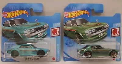 Buy  Hot Wheels ... 2x Bundle **70 TOYOTA CELICA** 1:64  • 8£