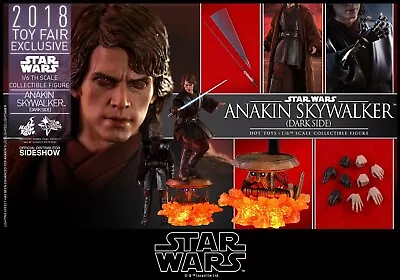 Buy Hot Toys Star Wars MMS486 Dark Side Anakin Skywalker  1:6 Scale Figure Exclusive • 549.99£
