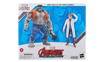 Buy Marvel Legends - Gray Hulk And Dr. Bruce Banner - 60th Anniversary • 29.95£