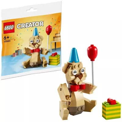 Buy ⭐Lego Birthday Bear Creator  30582 Polybag School Holiday Fun Age 6+ Cake Topper • 4.99£