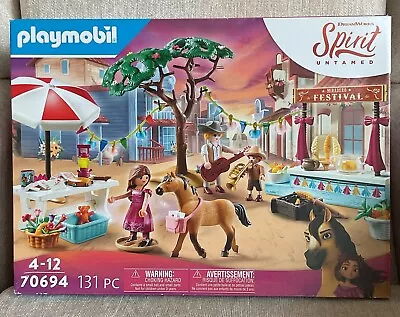 Buy Playmobil Set 70694 Dreamworks Spirit Untamed 131 Pc Set Brand New • 15.99£