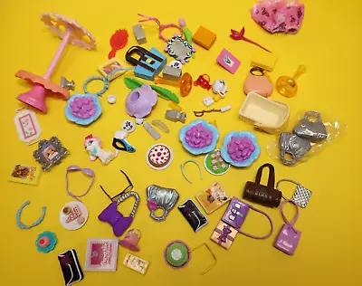 Buy Accessories For Barbie And Other Dolls 70pcs No T11 • 15.17£