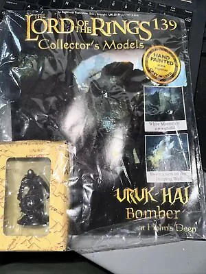 Buy LORD OF THE RINGS COLLECTOR'S MODELS EAGLEMOSS ISSUE 139 Uruk-hai Metal Figure • 9.99£