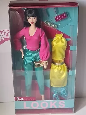 Buy Barbie Mattel Signature Looks Lina Doll Mix And Match Fashions Box #19 Hjx28  • 65.88£