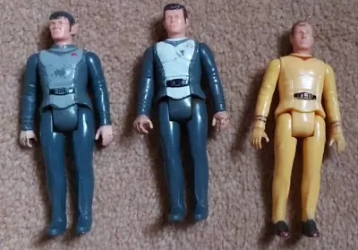 Buy 3 Mego Star Trek The Motion Picture Spock, Kirk, Decker Action Figure 1979 • 27.99£