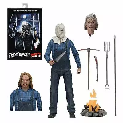 Buy 7'' Action Figure Of Neca Friday The 13th Part 2 Ultimate Jason Vorhees Scale • 29.33£