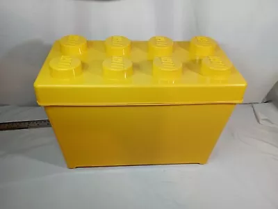 Buy Small Lego Joblot In Lego Yellow 8-Stud Plastic Brick Box • 15£