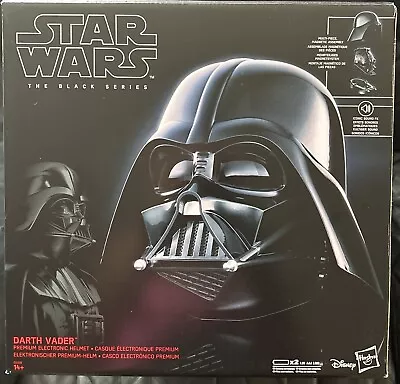 Buy Star Wars E0328EU4 The Black Series Darth Vader Premium Electronic Helmet - NEW • 149.99£