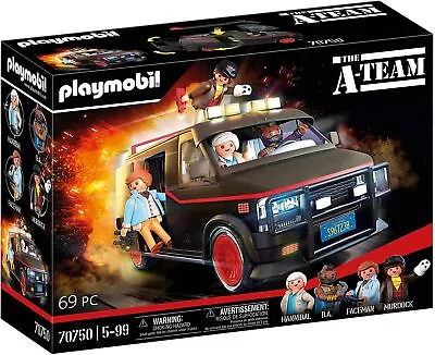 Buy Playmobil The A-Team Bus - 70750,‎38.5 X 28.4 X 12.5 Cm,Meerkleurig • 110.09£