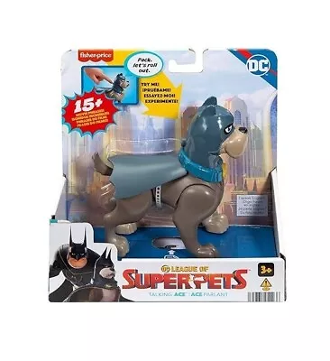 Buy Fisher Price Superpets Talking Ace Toy - Batman's Dog Action Figure With Sounds • 10.35£