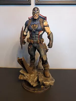 Buy Custom Captain America Hydra Secret Empire 1/4 Statue (Nt Sideshow XM Studios) • 699£