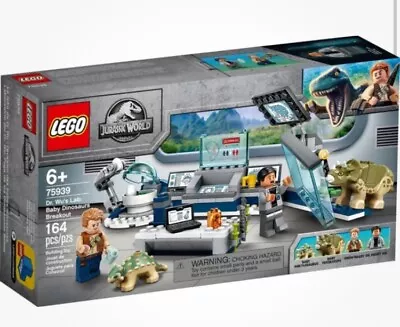 Buy Lego Jurassic World DR WU'S LAB: BABY DINOSAURS BREAKOUT 75939 New Sealed • 10.51£