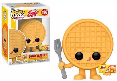 Buy Kelloggs Eggo Waffle 3.75  Pop Vinyl Figure Ad Icons New 196 Funko • 15.95£