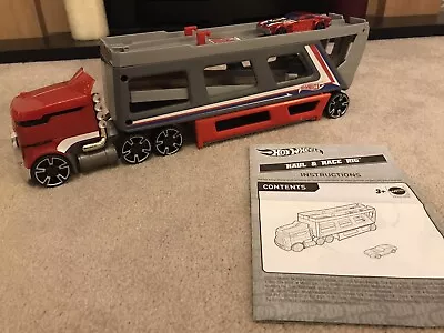 Buy Hot Wheels Haul And Race Rig Lorry Transporter - Mint Condition & Instructions • 11.99£