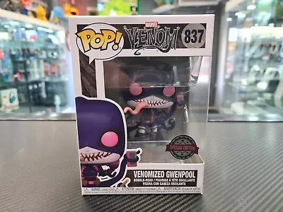 Buy Marvel Venom Venomized Gwenpool Special Edition #837 Funko Pop! Fast Delivery • 7.67£