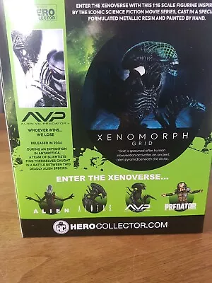 Buy Alien Vs Predator Xenomorph Grid 1:16 Figurine.hero Collection. New  • 22.91£