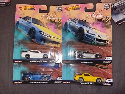 Buy Hot Wheels Street Tuners 4 Of 5 Brand New • 3.01£