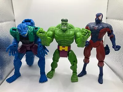 Buy Marvel Toybiz Shapeshifters Figure Hulk Spiderman LIZARD Job Lot • 30£