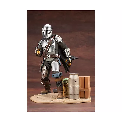 Buy Kotobukiya Model Kit ArtFX+ - Mandalorian & The Child (Pre-Painted) New • 150.93£