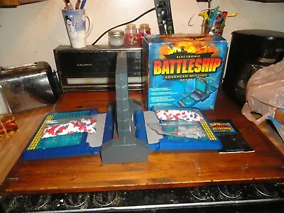 Buy Working Electronic Battleship Advanced Mission Board Game Complete Hasbro Tested • 17.24£