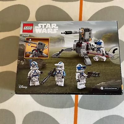 Buy LEGO Star Wars 75345  501st Clone Troopers Battle Pack .Brand New Sealed • 10.99£