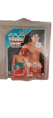 Buy WWF Hasbro El Matador MOC Wrestling Figure 1993 Series 6-W/protective Case  • 95£