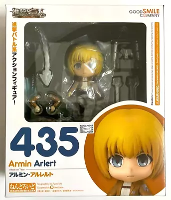 Buy Attack On Titan Nendoroid Action Figure Statue Armin Arlert 435 Toy Goods JP • 100.08£