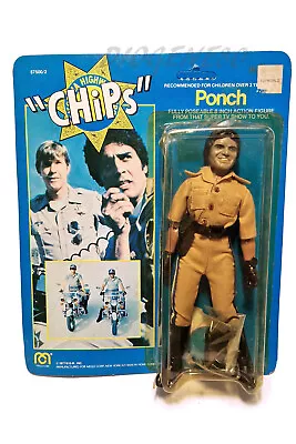 Buy Vintage 1977 Mego Corp Moc Ponch Ponch Chips New Sealed • 121.62£